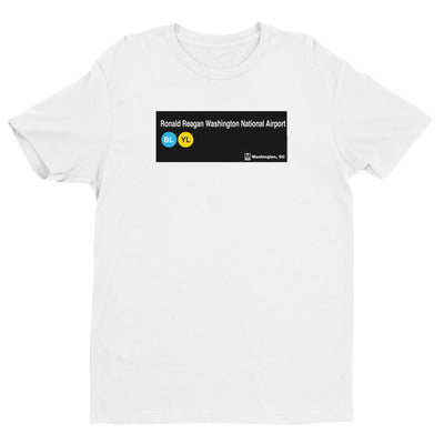 Ronald Reagan Washington National Airport T-shirt - DCMetroStore