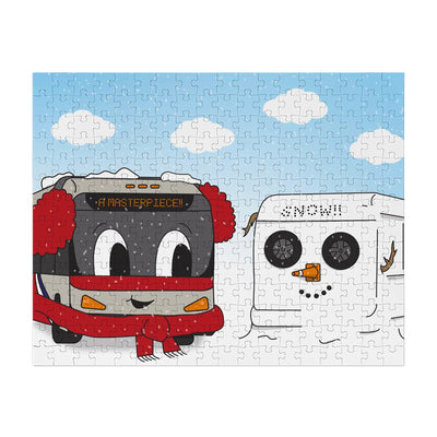 Snow Bus Puzzle - DCMetroStore