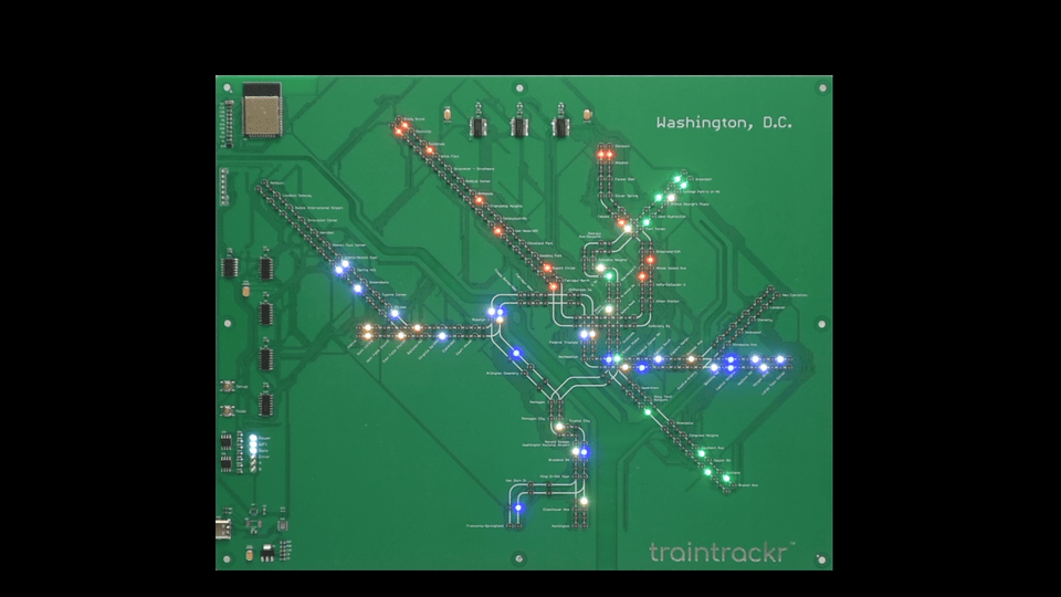 TrainTrackr Washington Metro