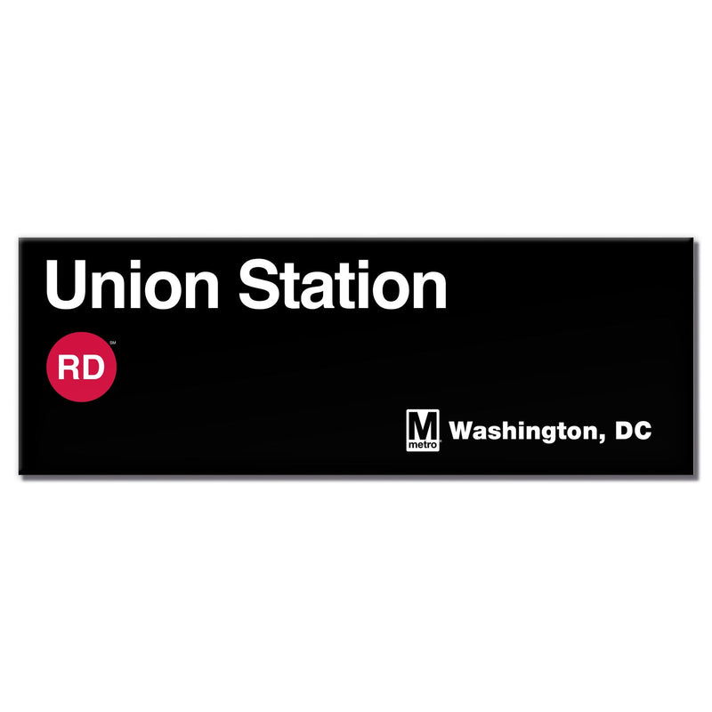Union Station Long Magnet - DCMetroStore