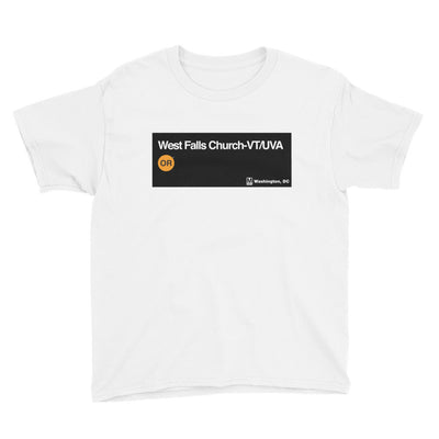 West Falls Church (VT / UVA) Youth T-Shirt - DCMetroStore